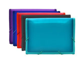 CARPETA FUELLE A5 PP 12 DPTO CON GOMAS COLORES SURT | 1 UNIDADES | (FRAGA)